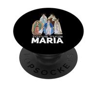 Totus Tuus Maria Totalement vôtre, Mère Marie catholique JPII PopSockets PopGrip Adhésif