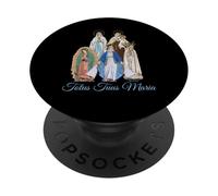 Totus Tuus Maria Totalement vôtre, Mère Marie catholique JPII PopSockets PopGrip Adhésif