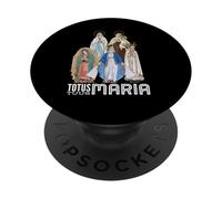 Totus Tuus Maria Totalement vôtre, Mère Marie catholique JPII PopSockets PopGrip Adhésif