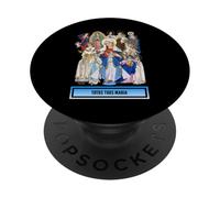 Totus Tuus Maria Totalement vôtre, Mère Marie catholique JPII PopSockets PopGrip Adhésif