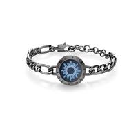 TOTWOO Bracelet 1 Pièce Connecté pour Couple Amoureux à Distance, Duo Vibrant en Acier Inoxydable Réglable avec Connexion Bluetooth en Tête-à-Tête, Bracelet Amour Famille Mère Fille Ado Fille