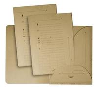 Oxford Sous-dossiers Touareg A4 – Capacité 200 feuilles – Carte recyclée 240 g – Beige naturel
