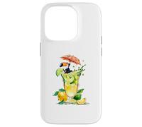 Toucan Citron Vert et Citron Vert Coque pour iPhone 14 Pro