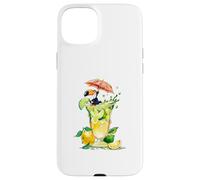 Toucan Citron Vert et Citron Vert Coque pour iPhone 15 Plus