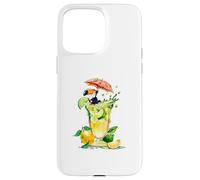 Toucan Citron Vert et Citron Vert Coque pour iPhone 15 Pro Max