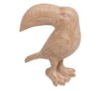 Atmosphera – Statuette Toucan «Exotic Panama» – Résine – H. 30 cm – Beige