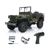 TOUCAN RC HOBBY 1/10 RC Off Road Véhicule C8815 4WD Télécommande Rock Crawler Voiture Militaire Camion Modèle Voiture Escalade RTR Batterie LED Lumières Extérieur