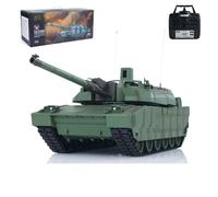 TOUCAN RC HOBBY 1/16 Tongde RC Tank H2408 Leclerc Battle Tank RTR Infrarouge BB Tir Canon Recoil 320 degrés Modèle électrique Batterie