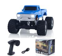 Toucan RC Hobby 1/36 4WD 2.4G Véhicule tout-terrain télécommandé Mini Crawler Voiture Batterie Lumières RTR RC Modèle Cadeau pour enfants à partir de 15 ans