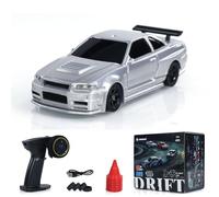 TOUCAN RC HOBBY 1:43 Running Drift Car Remote Control Toy Car 4WD Tires Traffic Cône de trafic pour enfants