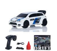 TOUCAN RC HOBBY 1/43 Véhicules de course haute vitesse 4WD Prêt à partir Mini voiture 2,4 GHz Mini RC Drift voiture jouet radio batterie lumières modèle gyroscope