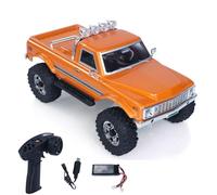 TOUCAN RC HOBBY 4 x 4 CR18P 1810504 Hobby Plus 1/18 RC Rock Crawler Convoy EVO V2 2 vitesses Mini servo électrique radiocommandé hors route pour adulte