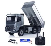 TOUCAN RC HOBBY Camion à benne basculante RC 1/14 6 x 4 élévateur électrique à télécommande VO arbres d'entraînement en métal châssis modèle véhicule RTR