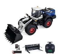 TOUCAN RC HOBBY Chargeur hydraulique en métal 1/14 RC WA480 Véhicule de construction électrique RTR Serrure d'essieu Réduction Moyeu de roue Coupleur rapide Flysky Radio