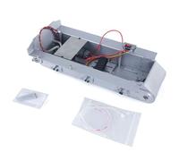 TOUCAN RC HOBBY Châssis en métal avec interrupteur de fumée en métal pour Henglong 1:16 RC Tank 3898 USA M4A3 Sherman Modèle Militaire Voiture blindée Adulte Jouet RC