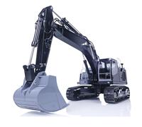 TOUCAN RC HOBBY Excavatrice hydraulique RC LESU Aoue LR945, modèle de pelleteuse en métal peint monté comme cadeau spécial