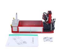 TOUCAN RC HOBBY Grue hydraulique en métal pour camion benne LESU à l'échelle 1/14 faite à la main