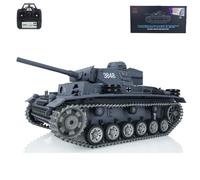 TOUCAN RC HOBBY Henglong 1/16 7.0 Char découpé sur mesure III L RTR RC Tank 3848 Roues en métal