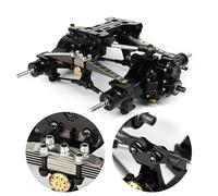 TOUCAN RC HOBBY Kit de suspension arrière en métal compatible avec les essieux de camion Lesu 1/14 RC