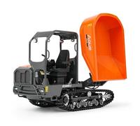 TOUCAN RC HOBBY LESU KC300HR-5 Camion à benne hydraulique télécommandé 1:14 avec chaînes en caoutchouc - Kit non peint - Modèle métallique d'un camion à bascule télécommandé avec effets lumineux et