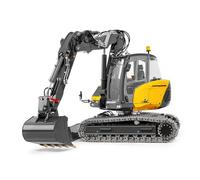 TOUCAN RC HOBBY LESU MC15 Télécommande hydraulique en métal 1/14 RC Excavatrice Véhicule Double Pompes 9 voies Valve Lumière Son Adulte Modèle avancé