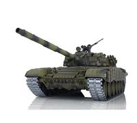 TOUCAN RC HOBBY Pro.Edition RTR Henglong 1/16 Metal T72 RC Battle Tank TK7.0 Mainbord 3939 amélioré Modèle électrique BB Airsoft Effet fumée IR Battle with Sticter