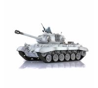 TOUCAN RC HOBBY Pro.Edition RTR Henglong 1/16 TK7.0 M26 RTR RC Tank 3838 Pistes métalliques Canon Recoil 360° Tourelle BB Airsoft Effet fumée IR Combat avec Sticter
