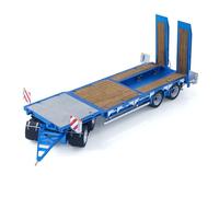 TOUCAN RC HOBBY Remorque hydraulique en métal à 4 axes avec jambe assistée pour télécommande 1/14 Tracteur Camion 56379 56375 pour Tamiya RC Dumper 56366 Adulte Modèle avancé