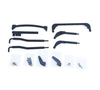 TOUCAN RC HOBBY Roues en métal pour RTR 4 x 4 1/14 télécommande Rock Crawler U535 Lite RC tout-terrain 2 vitesses serrures différentielles