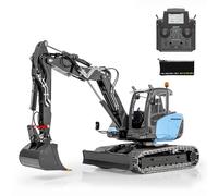 TOUCAN RC HOBBY RTR LESU 1/14 RC Pelleteuse hydraulique en métal MC15 4 bras télécommandée 15MC 9 valves Lumière à deux pompes Son PL18EV Lite