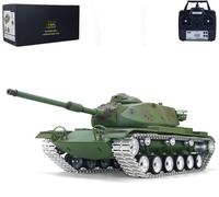 TOUCAN RC HOBBY TD M60A3 USA 1/16 RC Tank BB Bataille Infrarouge Jouet Baril Modèle Recoil Roue en Métal