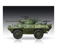 TOUCAN RC HOBBY Trumpeter 1/72 LAV-150 APC Transporteur d'équipe blindé 90 mm Mecar Gun Véhicule blindé statique Pneus en caoutchouc Collection d'affichage