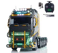 TOUCAN RC HOBBY Unitru 02 FH16 1/14 Camion tracteur télécommandé 10 x 10 châssis métallique RTR RC Camion modèle de voiture ST8 Batterie sans fil Lumière fumée 3 vitesses comme cadeau spécial