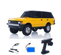 TOUCAN RC HOBBY Voiture d'escalade télécommandée 1/18 2,4 G LDRC LD18401 4WD - Simulation SUV - Moteur à balais ESC Servo RTR Outdoor