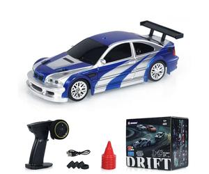 TOUCAN RC HOBBY Voiture télécommandée 1:43 RC Drift Car 4WD radiocommandée Drift Car RC Mini avec lumières pour Enfants