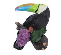 Toucan Tree Hugger Tree Decor, Design Réaliste, Résistant aux Intempéries, Assemblage Facile à Grand Ornement pour le Jardin, le Patio, la Pelouse, Porche, Visage Décoration Artistique de Mon Poche