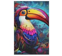 Toucans Puzzle en Bois Enfant 1000 Pièces - Jeu EduChatif Motricité Fine Et Concentration - Puzzles pour Adultes 78×53cm