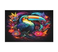 Toucans Puzzles en Bois 1000 Pièces Adultes, Poster Jigsaw Puzzle, Design Unique Jouet Éduchatif pour Adolescents Et EnfFourmis （75×50cm）