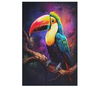 Toucans Puzzles en Bois, De Décompression Puzzle, pour Adultes EnfFourmis 1000 Pièces Jouets De Décompression 78×53cm