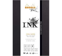 Touch 116123c - Bloc Calligrapher Pad - A4 - Uni - 50 Feuillets - Papier Clairefontaine Simili Japon Naturel Ivoire 130 G/M² - Pour Le Dessin Et La Calligraphie, Adapté À L'encre De Chine