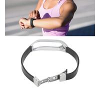 Touch Band cuir+alliage 16-20 cm noir/argent 23 g