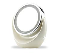 Touch Beauty Miroir à LED Double Face Grossissant x 1 et x5 Spécial Beauté