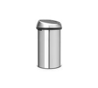 Brabantia Poubelle Touch Bin 484506 – 60 L – Inox mat anti-trace de doigt