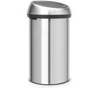 Brabantia Poubelle Touch Bin 484506 – 60 L – Inox mat anti-trace de doigt