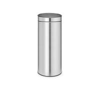 Brabantia Touch Bin New, 30 litres, seau intérieur plastique - Matt Steel Fingerprint Proof - 115462