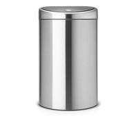 Touch Bin New Recycle 10 l + 23 l Matt Steel Brabantia