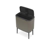 Touch Bin Sur Pieds 36 L Platinum Code R
