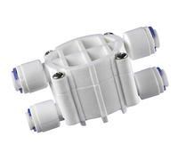Touch Futu Valve d'arrêt automatique 4 voies 1/4 pour système de filtre à osmose inverse RO