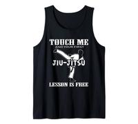 Touch Me and Your First Jiu Jitsu Leçon is Free - Cadeaux de jiu-jitsu Débardeur