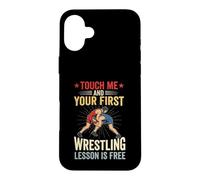 Touch Me and Your First Wrestling Leçon est Gratuite Coque pour iPhone 16 Plus
